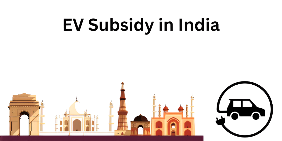 state-wise EV subsidies In India