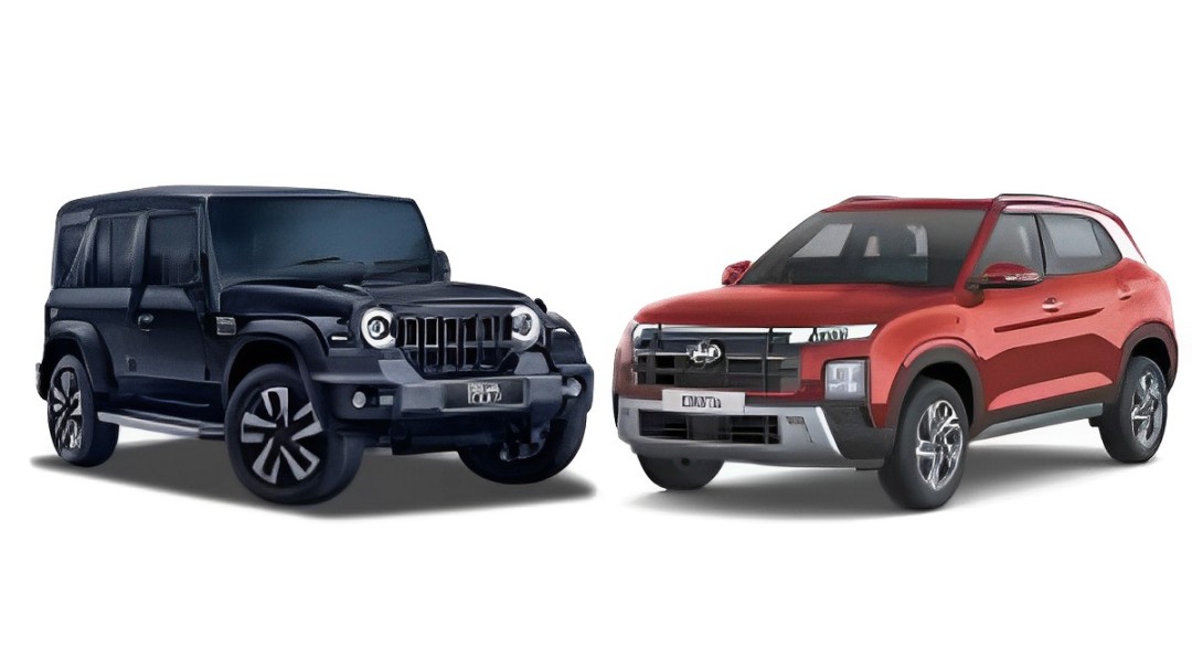 Mahindra Thar Roxx vs. Hyundai Creta