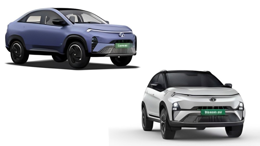 Tata Curvv EV vs Tata Nexon EV